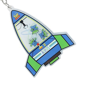 DISNEY PIXAR TOY STORY ROCKET CLAW SHAKER KEYCHAIN